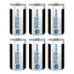 everActive Pro C LR14 1,5V Alkaline-Batterien – 6 Stück (3 × 2er Blister)