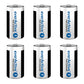 everActive Pro D LR20 1,5V Alkaline-Batterien – 6 Stück (3 × 2er Blister)