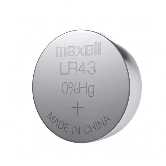 10er Pack Maxell G12 AG12 LR43 Mini Alkaline Batterien