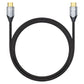 Forcell Cafule HDMI 2.1 Kabel 8K 60Hz – 1 m, Schwarz