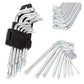 9-Piece Torx Key Set – Compact, T10 to T50