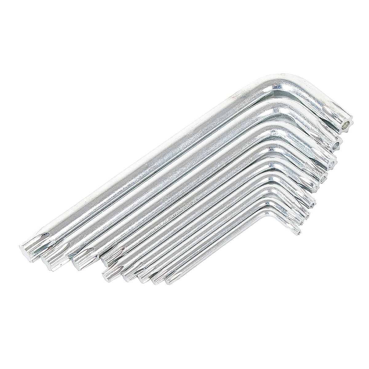 9-Piece Torx Key Set – Compact, T10 to T50