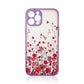 Lila Floral iPhone 13 Pro Max Case – Premium Designer Schutzcover - MIZO.at