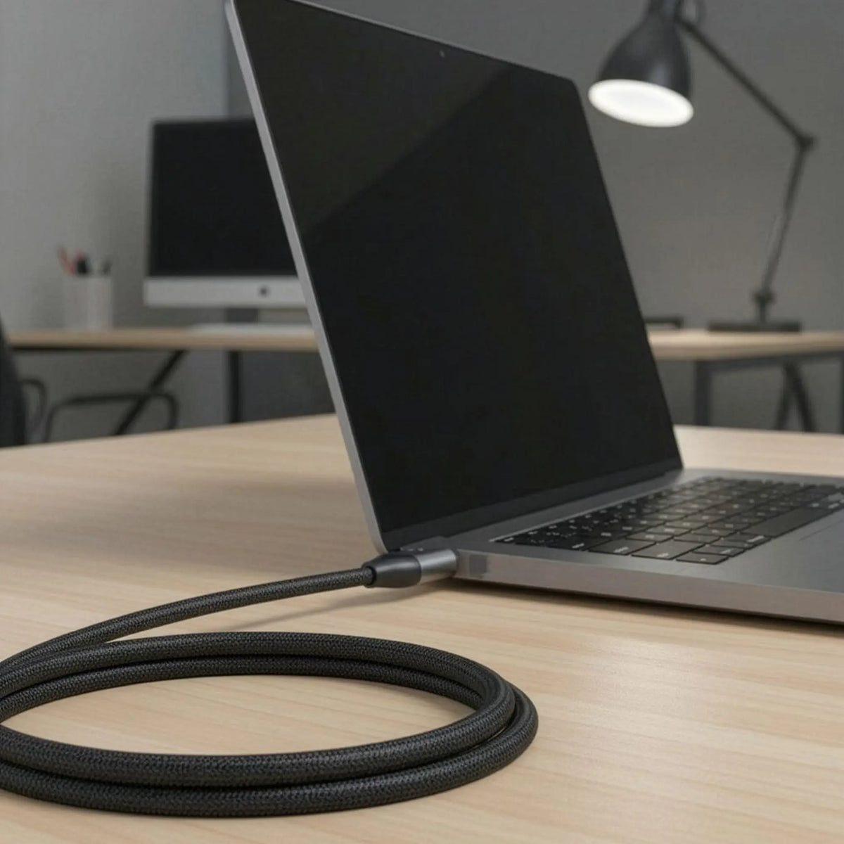 Forcell Cafule HDMI 2.1 Kabel 8K 60Hz – 2 m, Schwarz