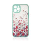 Hellblau Floral iPhone 12 Pro Max Case – Designer Schutzcover Premium - MIZO.at