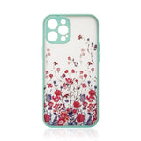 Hellblau Floral iPhone 12 Pro Max Case – Designer Schutzcover Premium - MIZO.at