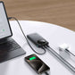 JR-PBF12 Power Bank, 10000mAh with 2 USB-A and 1 USB-C Ports - Black - MIZO.at