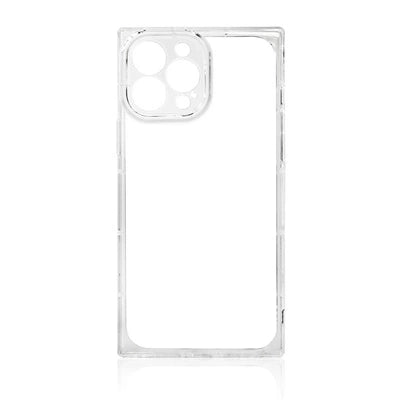 Square Clear iPhone 12 Pro Max Case | Transparent Gel Protection - MIZO.at