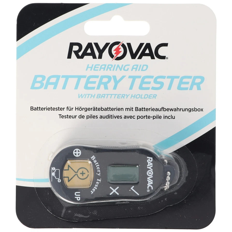 Hörgeräte Batterie Tester Prüfgerät Rayovac