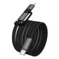 Hoco X125 2in1 USB-C Kabel – USB-C/iP, 60W, 1 m, Schwarz