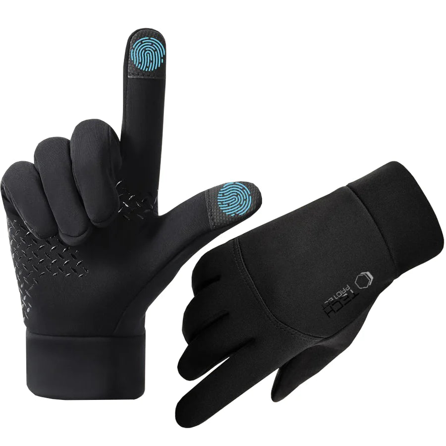 touchscreen handschuhe winter Tech-Protect WG01 Touchscreen Winterhandschuhe - L/M, Schwarz