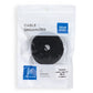 Blue Star PJ-COZ055 Klett-Kabelbinder – 3 m, Schwarz