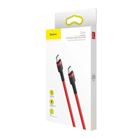 Baseus Cafule USB C Cable | PD Fast Charging Nylon Cord - MIZO.at