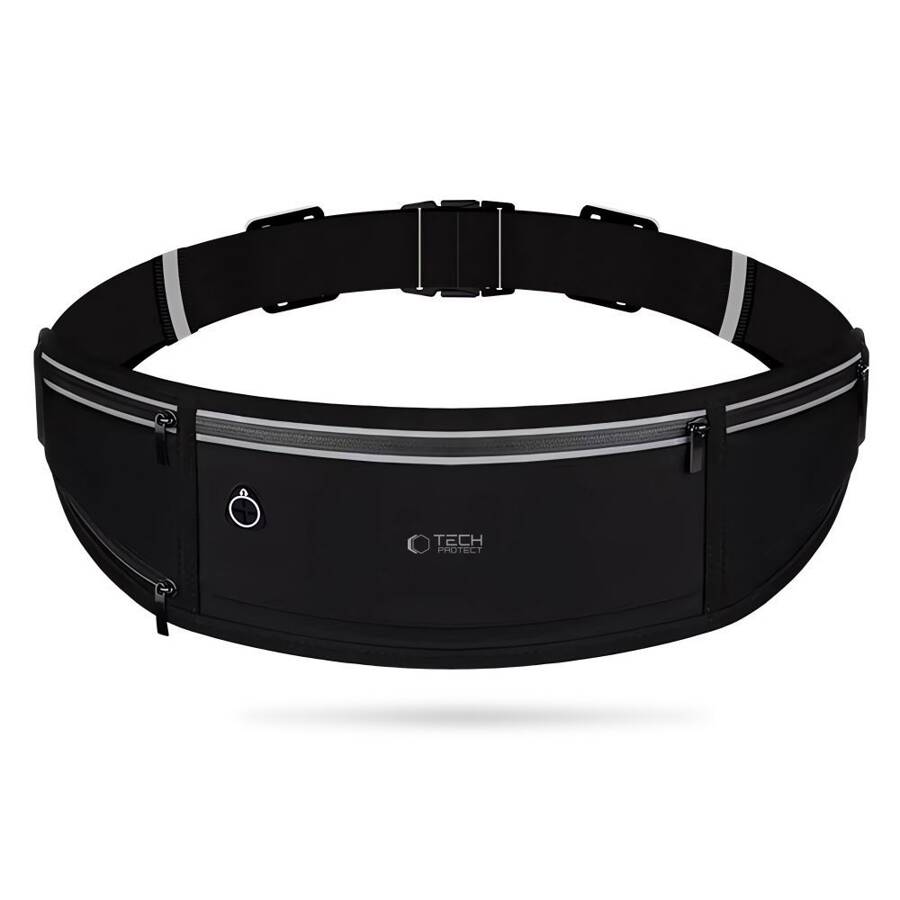 Tech-Protect M3 Sport Waist Bag | Universal, Lightweight, Black - MIZO.at