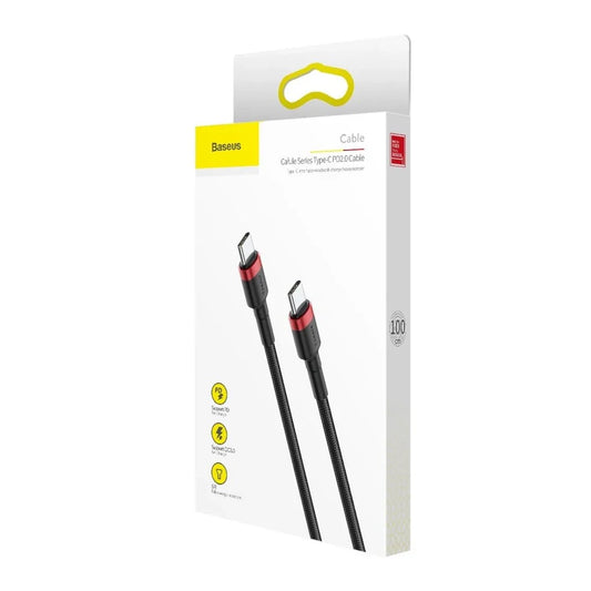 Baseus Cafule Cable | USB-C PD Fast Charging Nylon Cord - MIZO.at