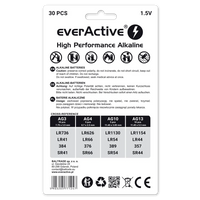 everActive Mini Alkaline Batterien Set 30er – G3/G4/G10/G13